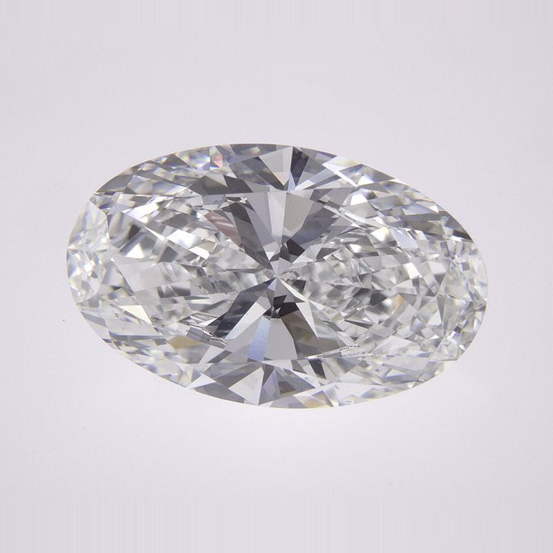 5.04 ct Lab-Grown Diamond – E VVS2 – Oval Cut – IGI Certified — Sapphire Row · cut7
