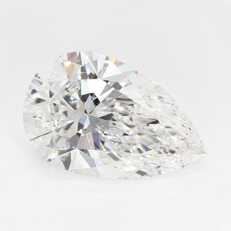 4.44 ct Lab-Grown Diamond – E VS1 – Pear Cut – GCAL Certified — Sapphire Row · cut7