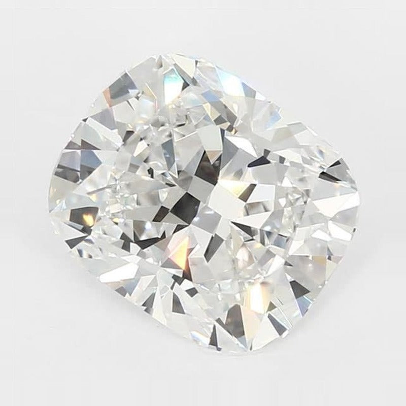 4.17 ct Lab-Grown Diamond – F VS1 – Elongated Cushion Cut – GCAL Certified — Sapphire Row · cut7