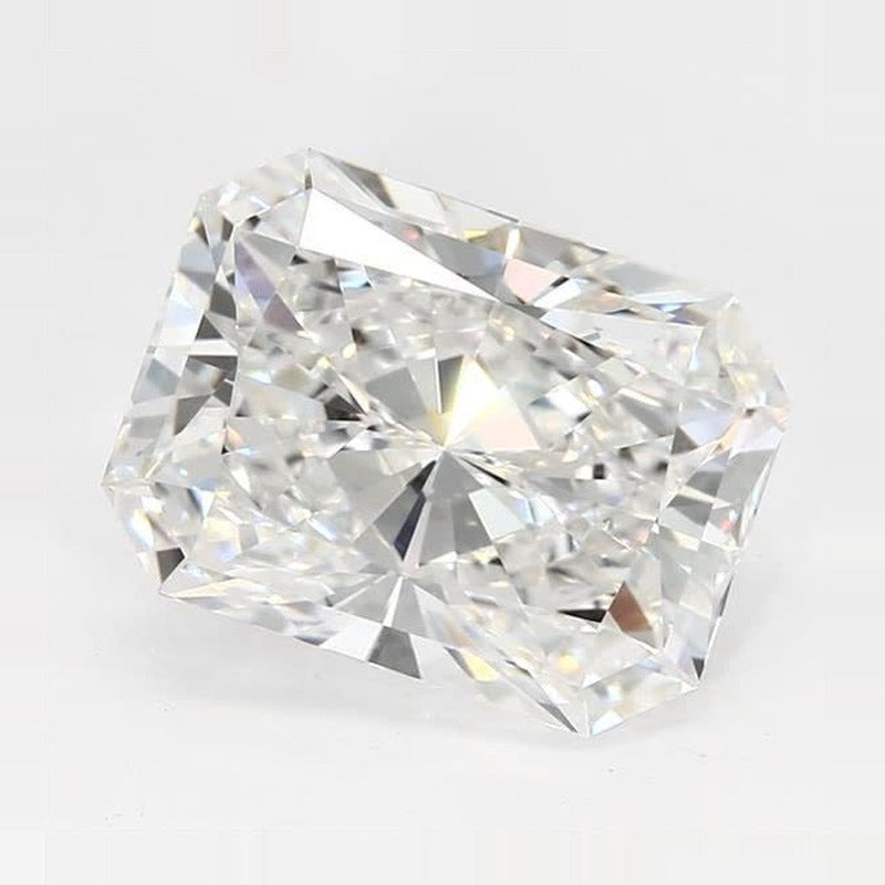 4.16 ct Lab-Grown Diamond – F VVS2 – Radiant Cut – GCAL Certified — Sapphire Row · cut7