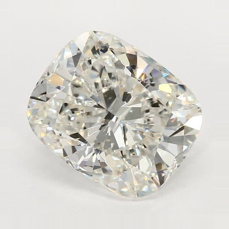 4.05 ct Lab-Grown Diamond – I VVS2 – Elongated Cushion Cut – GCAL Certified — Sapphire Row · cut7