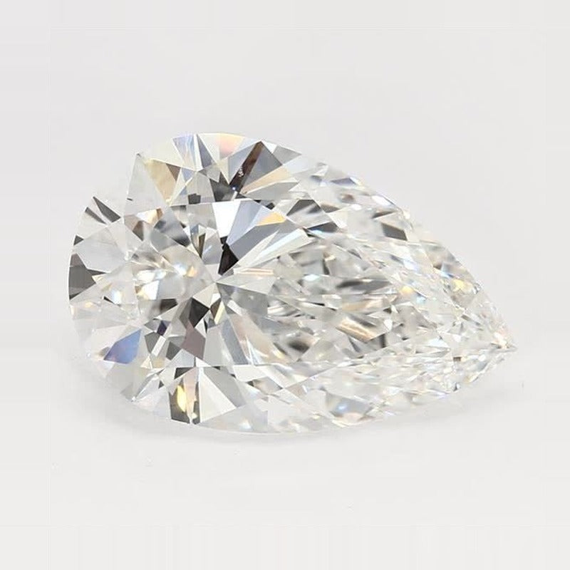 4.02 ct Lab-Grown Diamond – F VVS1 – Pear Cut – GCAL Certified — Sapphire Row · cut7