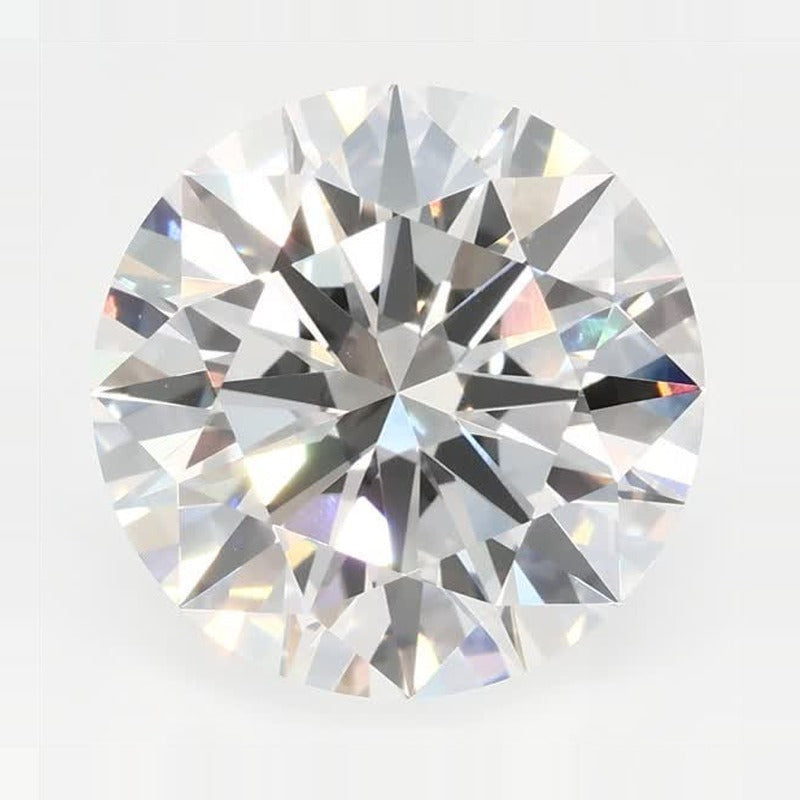 4.02 ct Lab-Grown Diamond – F VVS2 – Round Cut – GCAL Certified — Sapphire Row · cut7
