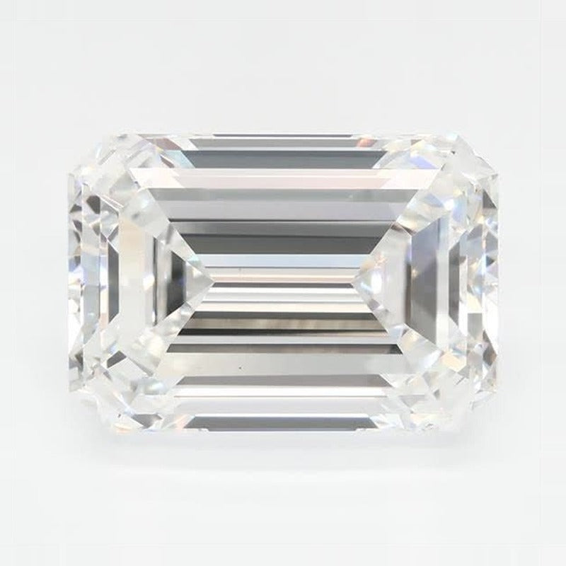 3.77 ct Lab-Grown Diamond – F VS1 – Emerald Cut – GCAL Certified — Sapphire Row · cut7