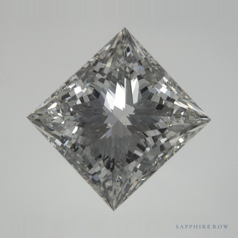 3.34 ct Lab-Grown Diamond – I VS1 – Square Cut – IGI Certified — Sapphire Row · cut7