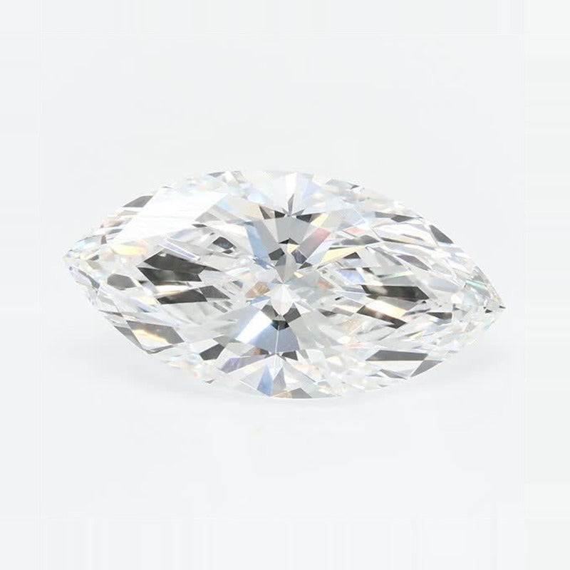 3.23 ct Lab-Grown Diamond – E VVS2 – Marquise Cut – GCAL Certified — Sapphire Row · cut7
