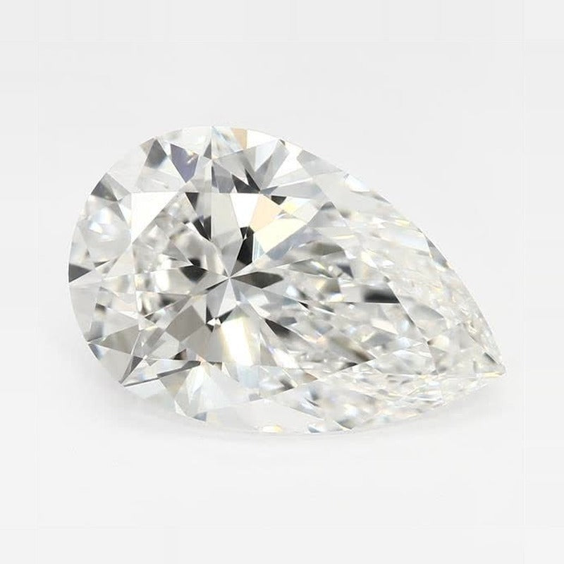 3.18 ct Lab-Grown Diamond – F VS1 – Pear Cut – GCAL Certified — Sapphire Row · cut7