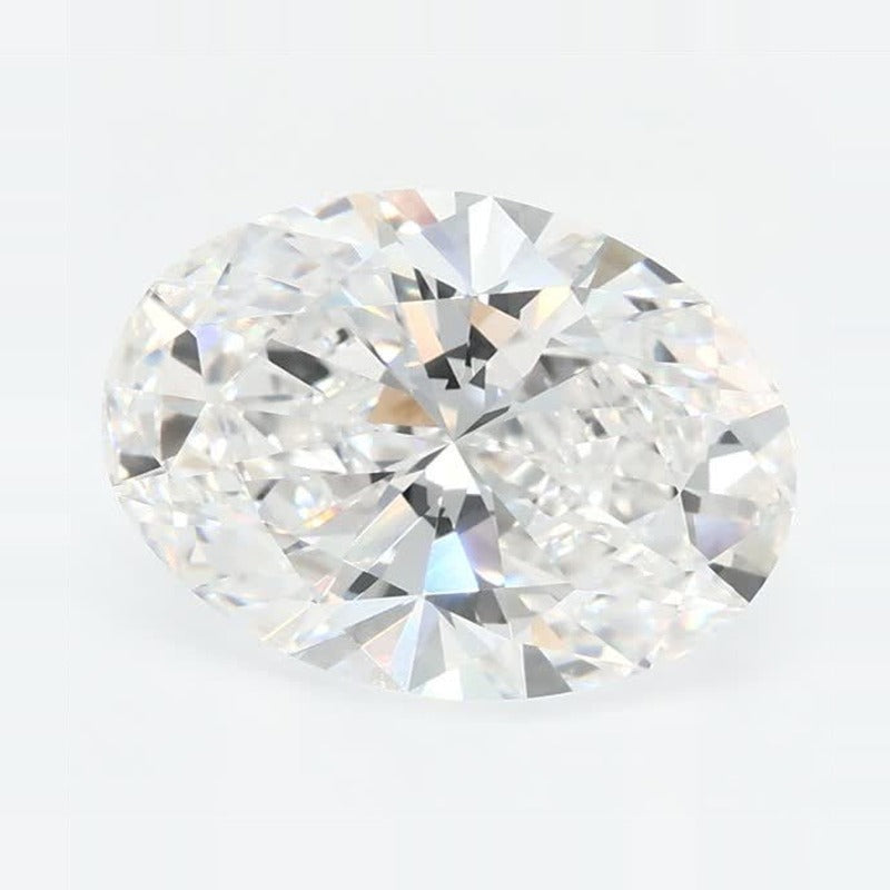 3.09 ct Lab-Grown Diamond – E VVS2 – Oval Cut – GCAL Certified — Sapphire Row · cut7