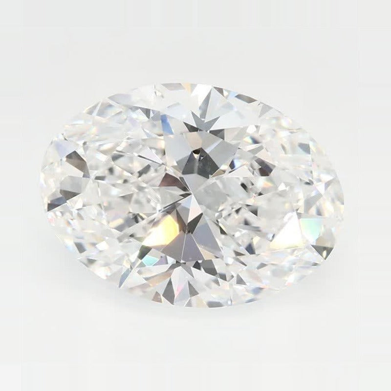 3.09 ct Lab-Grown Diamond – E VVS2 – Oval Cut – GCAL Certified — Sapphire Row · cut7