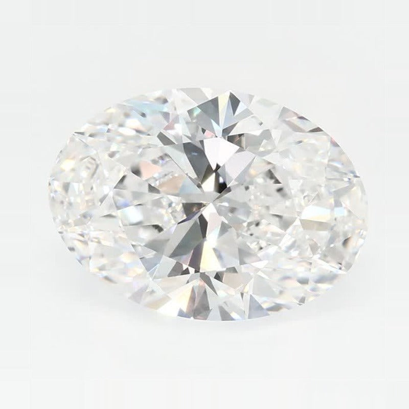 3.08 ct Lab-Grown Diamond – E VS1 – Oval Cut – GCAL Certified — Sapphire Row · cut7