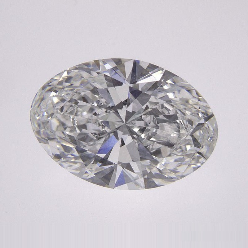 3.08 ct Lab-Grown Diamond – D VVS2 – Oval Cut – IGI Certified — Sapphire Row · cut7