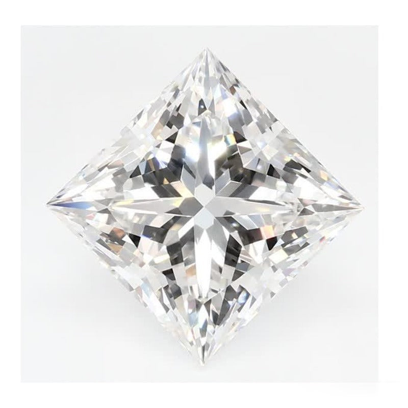 3.04 ct Lab-Grown Diamond – F VVS2 – Square Cut – GCAL Certified — Sapphire Row · cut7
