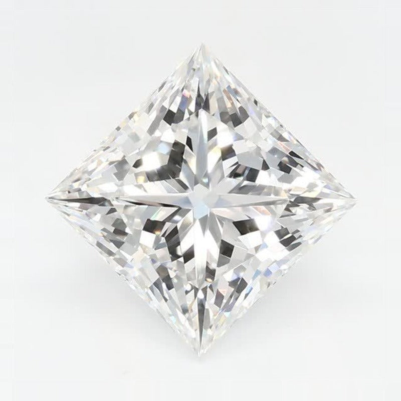 3.04 ct Lab-Grown Diamond – F VVS2 – Square Cut – GCAL Certified — Sapphire Row · cut7