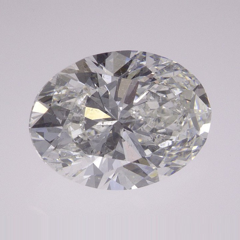3.01 ct Natural Diamond – E SI1 – Oval Cut – EGL USA Certified — Sapphire Row · cut7