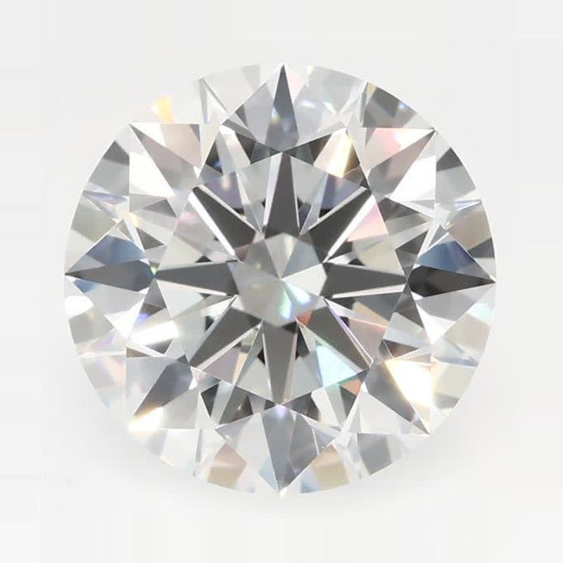 3.01 ct Lab-Grown Diamond – F VVS2 – Round Cut – GCAL Certified — Sapphire Row · cut7