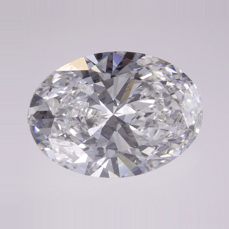 2.89 ct Lab-Grown Diamond – D VVS2 – Oval Cut – IGI Certified — Sapphire Row · cut7