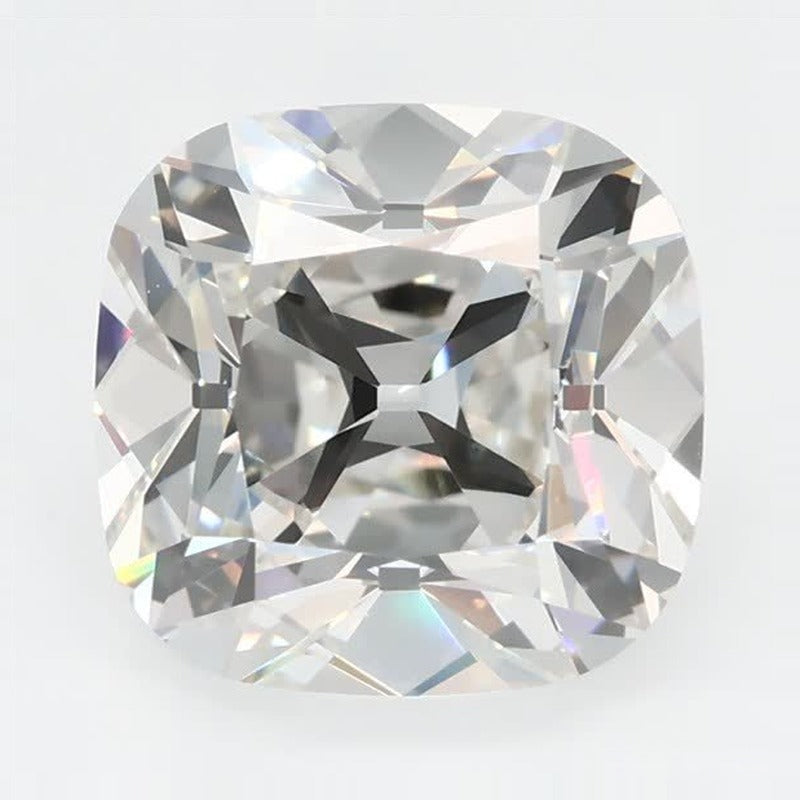 2.82 ct Lab-Grown Diamond – H VVS2 – Cushion Cut – Old Mine Cut – GCAL Certified — Sapphire Row · cut7