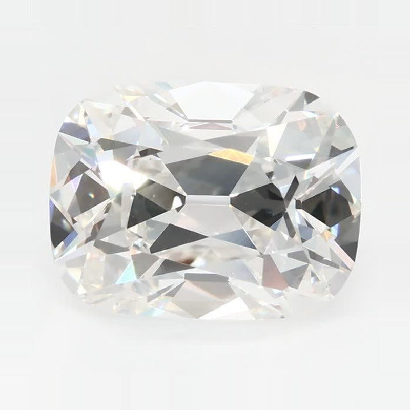 2.80 ct Lab-Grown Diamond – G VS1 – Elongated Cushion Cut – Old Mine Cut – GCAL Certified — Sapphire Row · cut7