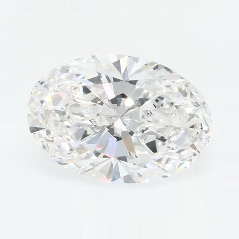 2.76 ct Lab-Grown Diamond – E VVS2 – Oval Cut – GCAL Certified — Sapphire Row · cut7