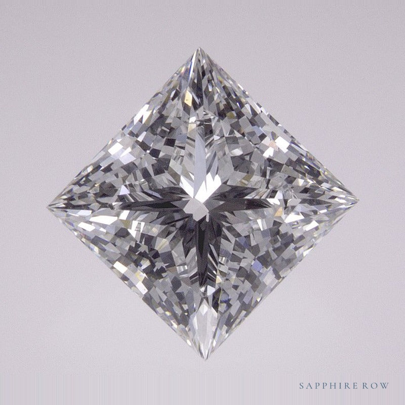 2.76 ct Lab-Grown Diamond – E VS1 – Square Cut – IGI Certified — Sapphire Row · cut7