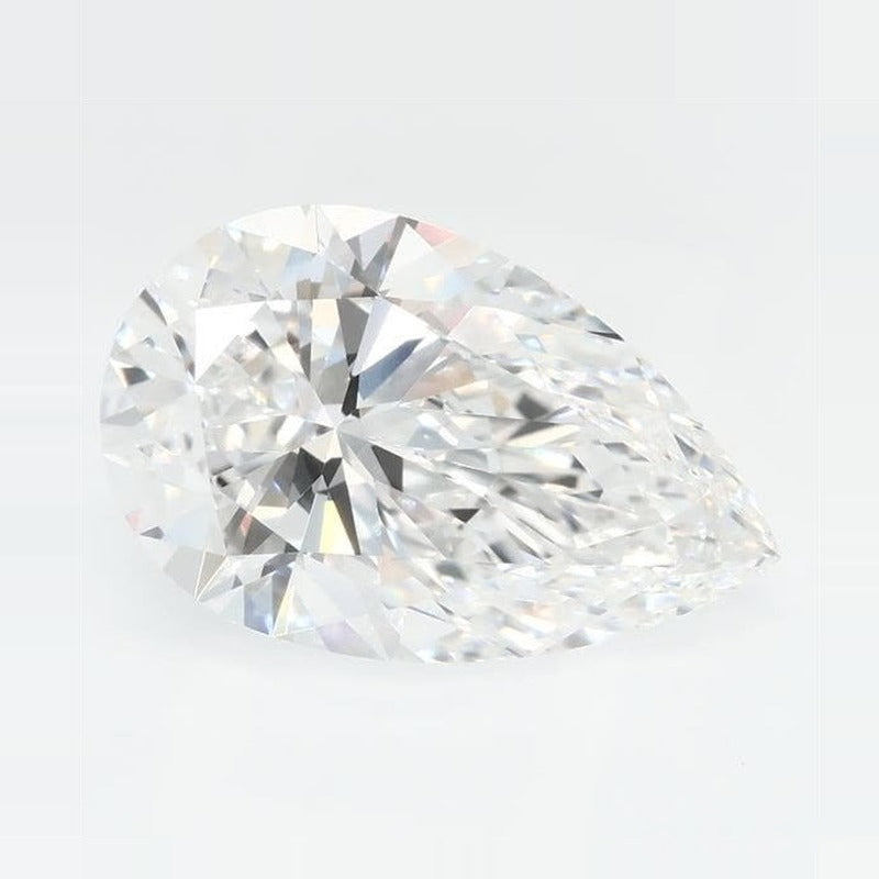 2.73 ct Lab-Grown Diamond – D VVS1 – Pear Cut – GCAL Certified — Sapphire Row · cut7