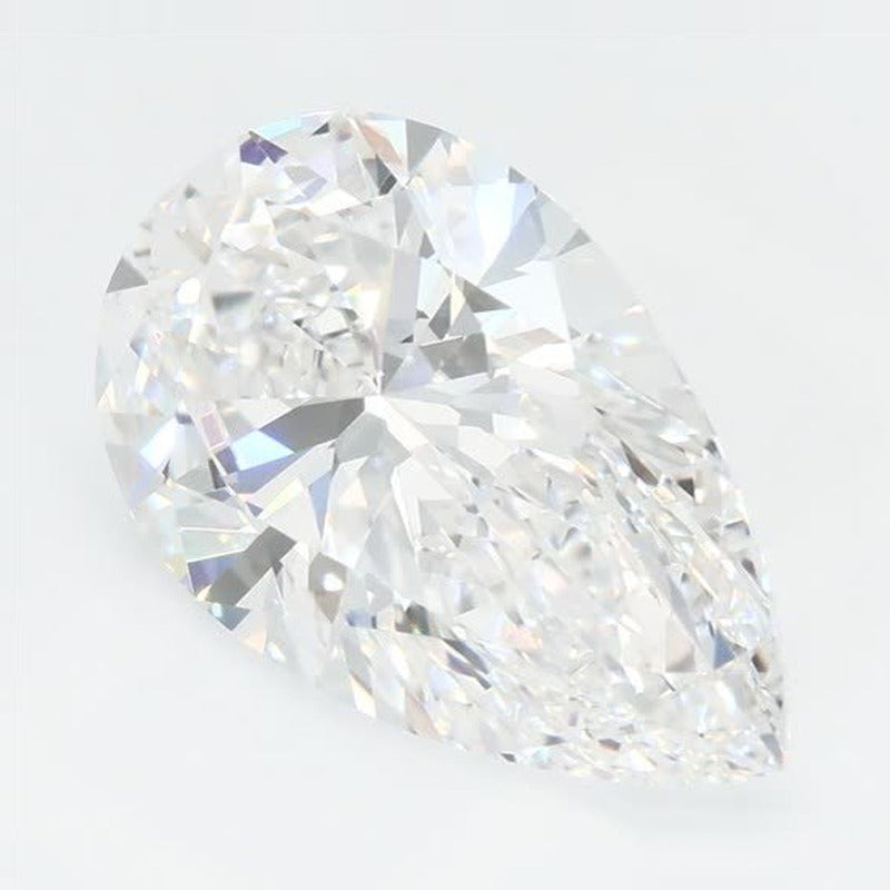 2.70 ct Lab-Grown Diamond – D VVS2 – Pear Cut – GCAL Certified — Sapphire Row · cut7