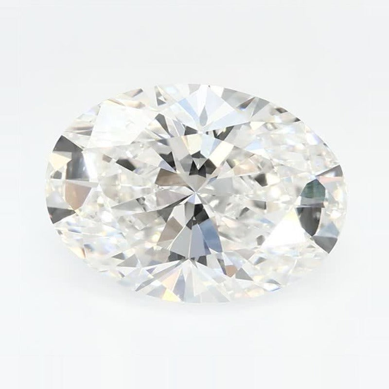 2.68 ct Lab-Grown Diamond – F VVS2 – Oval Cut – GCAL Certified — Sapphire Row · cut7