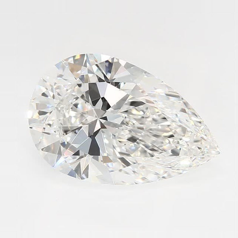 2.64 ct Lab-Grown Diamond – E VVS2 – Pear Cut – GCAL Certified — Sapphire Row · cut7