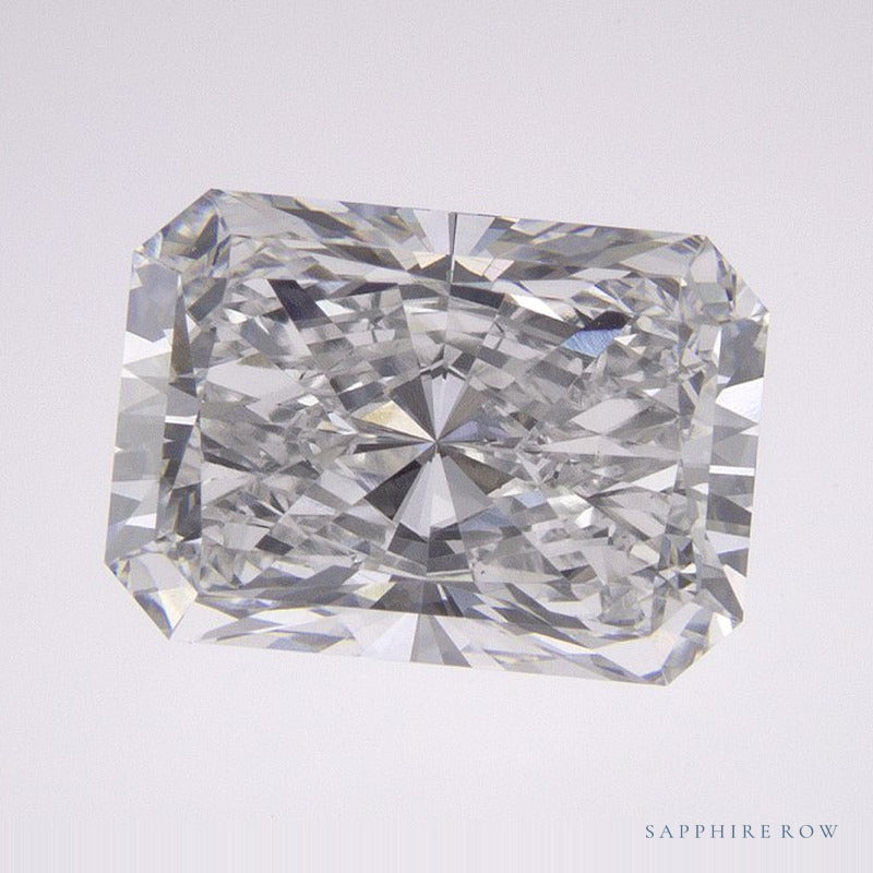 2.60 ct Lab-Grown Diamond – E VS1 – Radiant Cut – IGI Certified — Sapphire Row · cut7