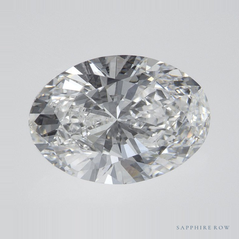 2.59 ct Lab-Grown Diamond – D VVS2 – Oval Cut – IGI Certified — Sapphire Row · cut7