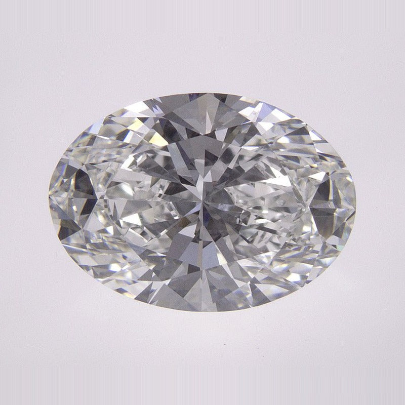 2.57 ct Lab-Grown Diamond – E VVS2 – Oval Cut – IGI Certified — Sapphire Row · cut7