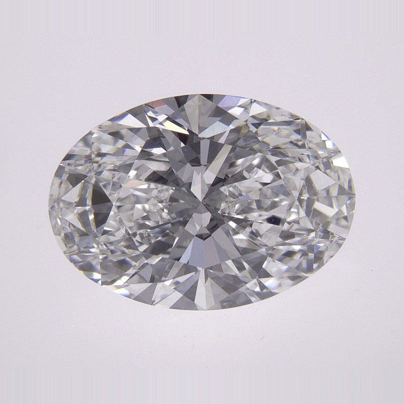 2.57 ct Lab-Grown Diamond – D VVS2 – Oval Cut – IGI Certified — Sapphire Row · cut7