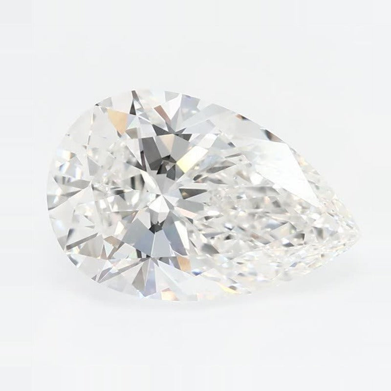 2.56 ct Lab-Grown Diamond – F VVS2 – Pear Cut – GCAL Certified — Sapphire Row · cut7
