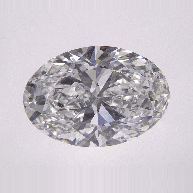 2.55 ct Lab-Grown Diamond – E VVS2 – Oval Cut – IGI Certified — Sapphire Row · cut7