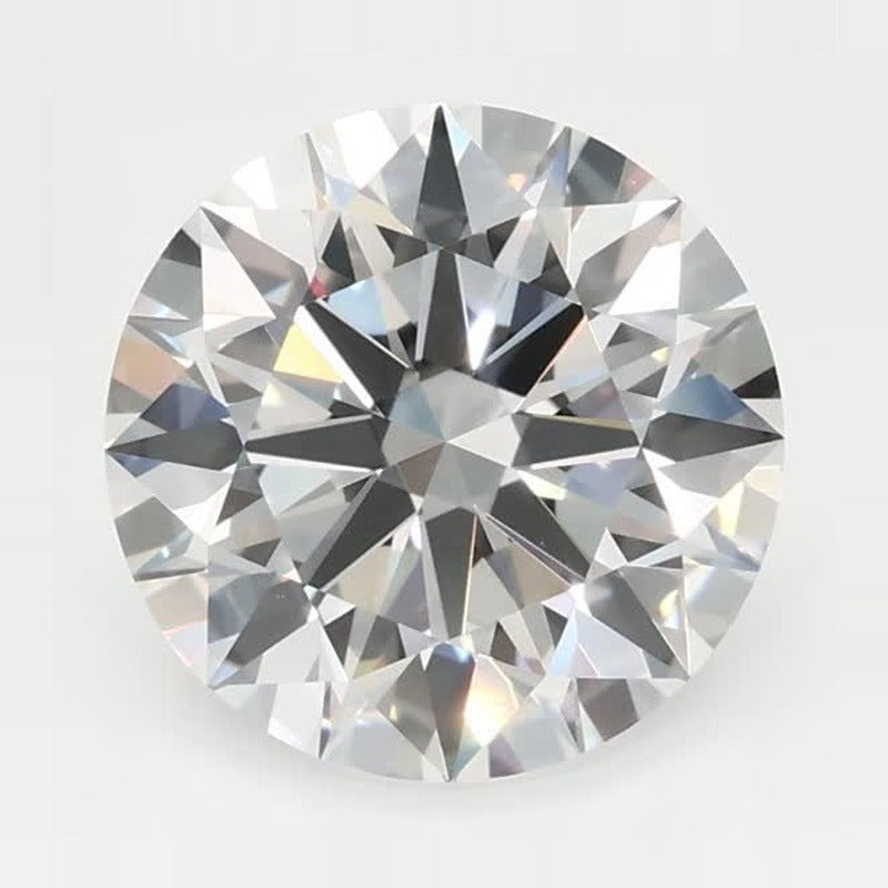 2.53 ct Lab-Grown Diamond – E VVS2 – Round Cut – GCAL Certified — Sapphire Row · cut7
