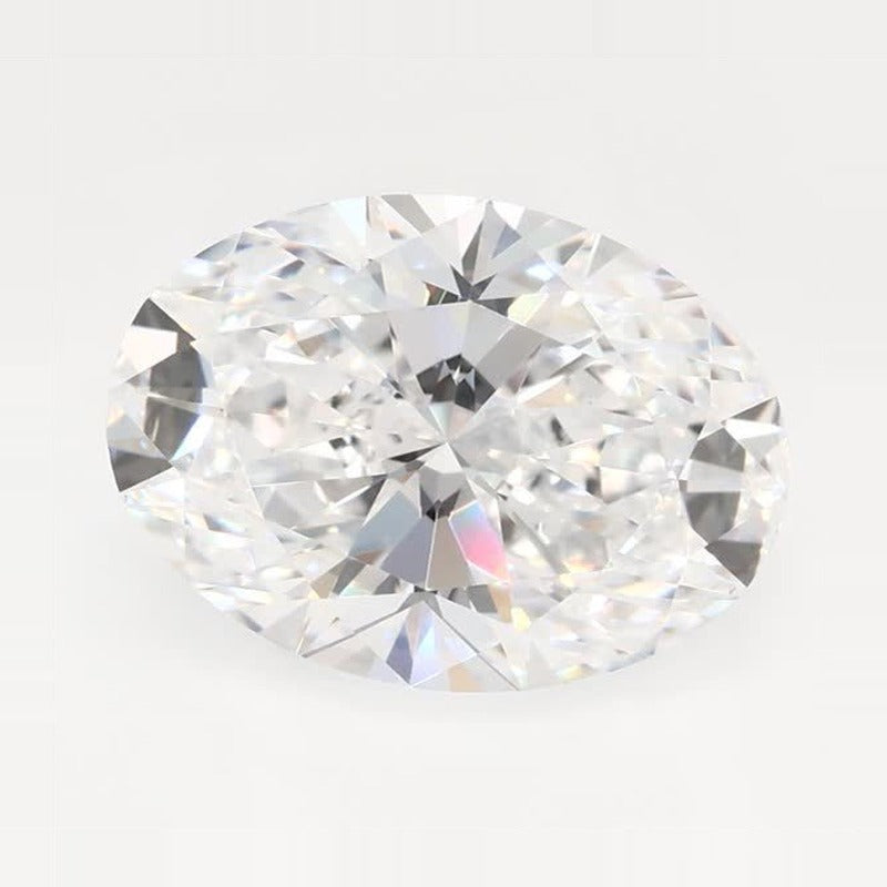 2.51 ct Lab-Grown Diamond – D VVS2 – Oval Cut – GCAL Certified — Sapphire Row · cut7