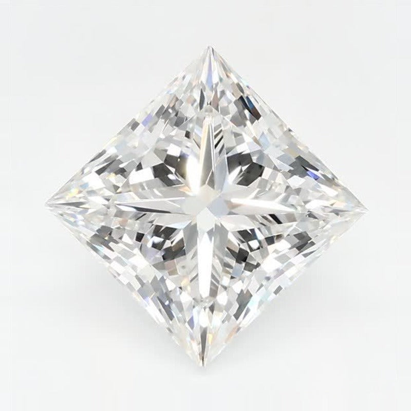 2.51 ct Lab-Grown Diamond – F VVS2 – Square Cut – GCAL Certified — Sapphire Row · cut7