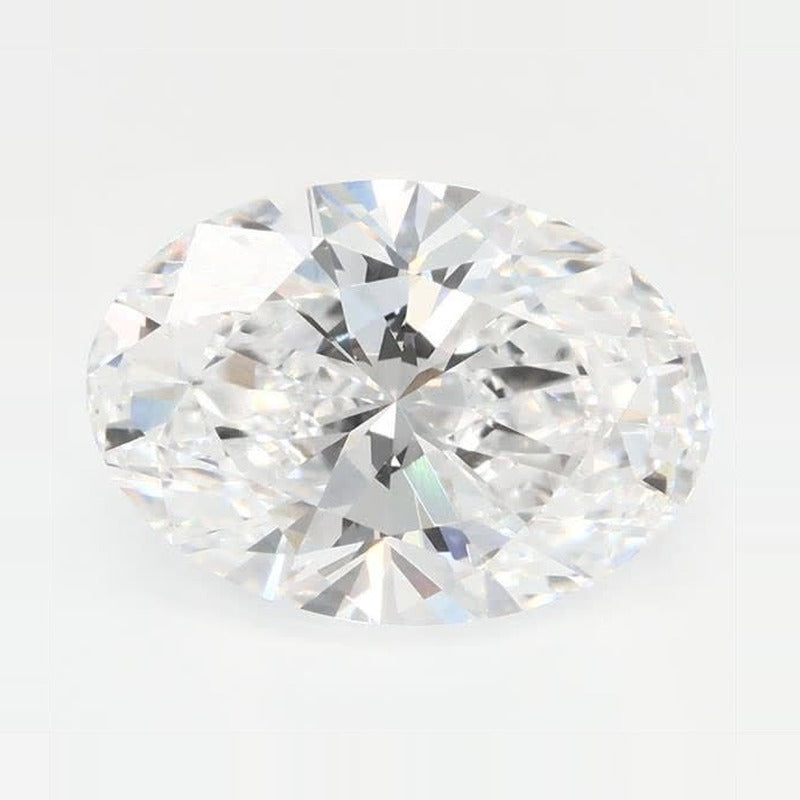 2.32 ct Lab-Grown Diamond – D VVS2 – Oval Cut – GCAL Certified — Sapphire Row · cut7