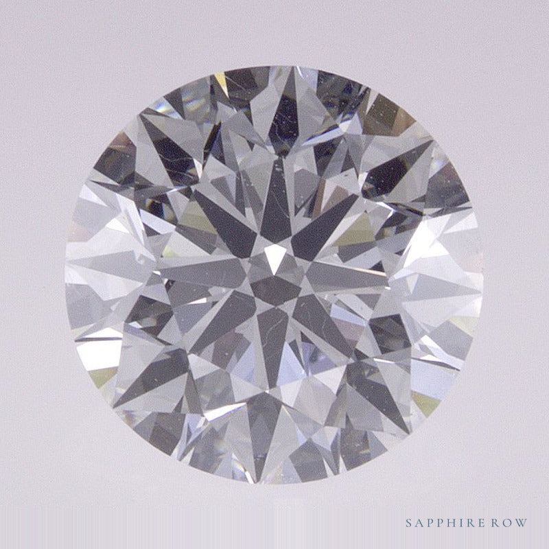 2.27 ct Lab-Grown Diamond – E VS1 – Round Cut – IGI Certified — Sapphire Row · cut7