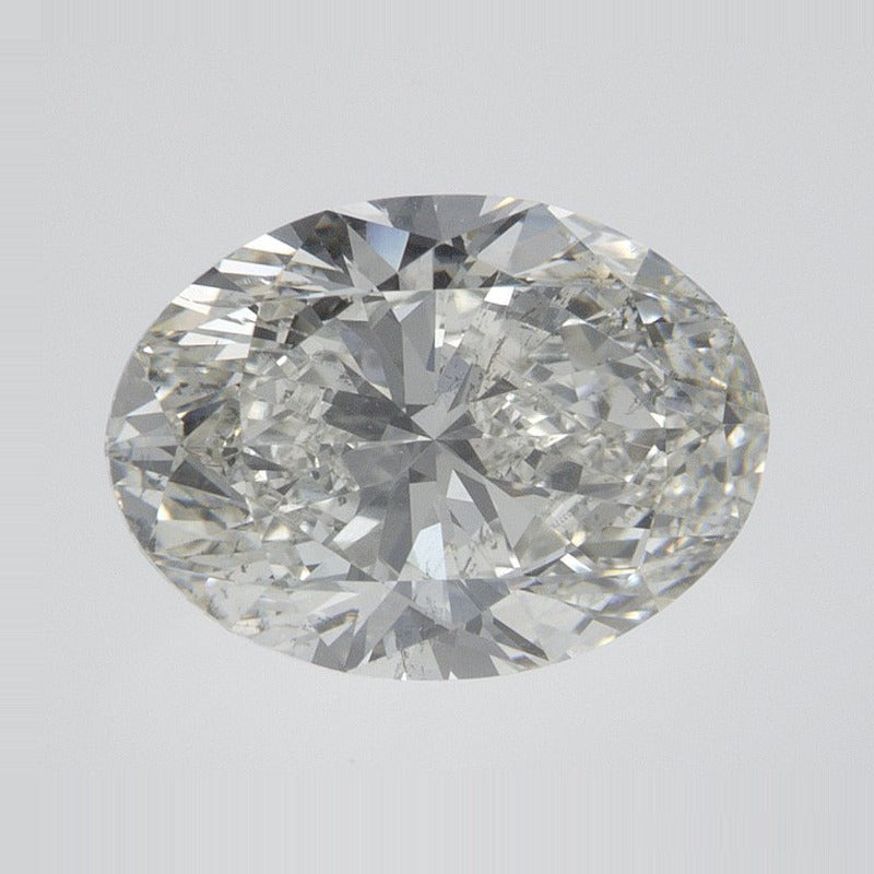 2.20 ct Natural Diamond – J SI2 – Oval Cut – GIA Certified — Sapphire Row · cut7