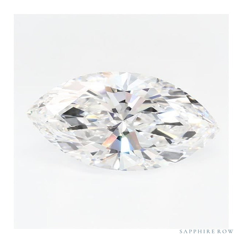 2.09 ct Lab-Grown Diamond – D VVS1 – Marquise Cut – GCAL Certified — Sapphire Row · cut7