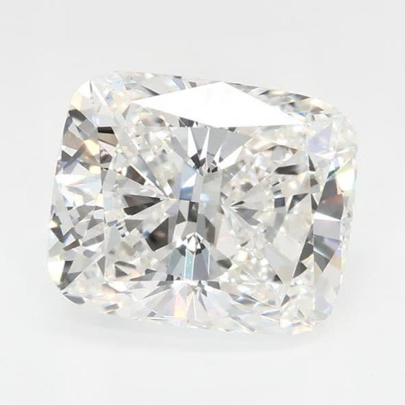 2.09 ct Lab-Grown Diamond – F VS2 – Elongated Cushion Cut – GCAL Certified — Sapphire Row · cut7