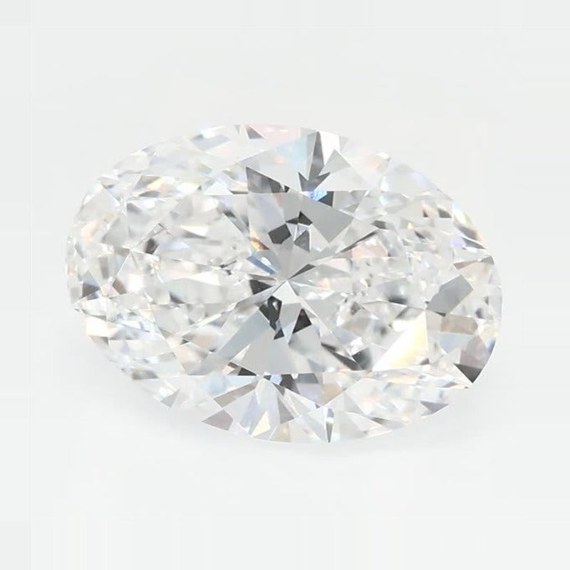 2.08 ct Lab-Grown Diamond – D VVS2 – Oval Cut – GCAL Certified — Sapphire Row · cut7