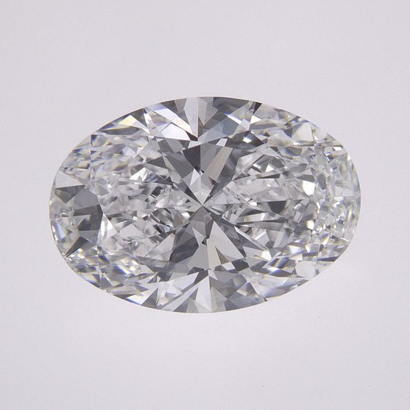 2.08 ct Lab-Grown Diamond – D VVS2 – Oval Cut – IGI Certified — Sapphire Row · cut7