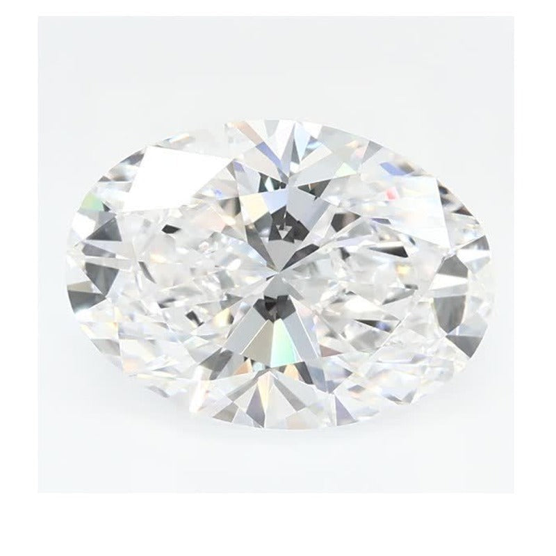 2.07 ct Lab-Grown Diamond – D VVS2 – Oval Cut – GCAL Certified — Sapphire Row · cut7