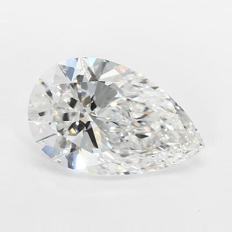 2.07 ct Lab-Grown Diamond – D VVS2 – Pear Cut – GCAL Certified — Sapphire Row · cut7
