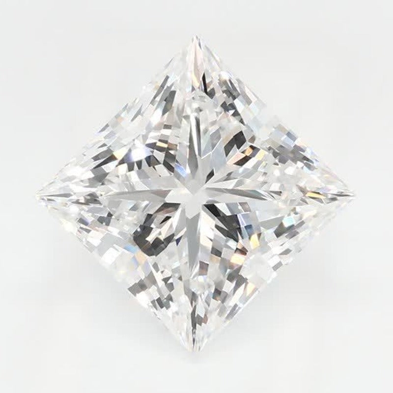 2.03 ct Lab-Grown Diamond – D VVS2 – Square Cut – GCAL Certified — Sapphire Row · cut7