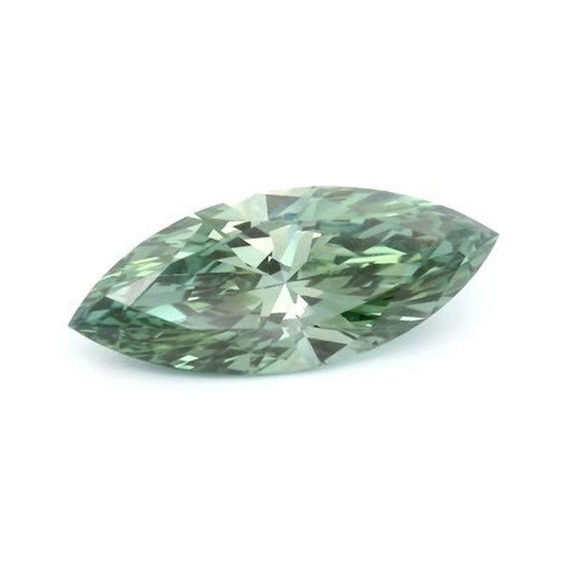 2.01 ct Lab-Grown Fancy Vivid Green Diamond – VVS2 – Marquise Cut – IGI Certified — Sapphire Row · cut7
