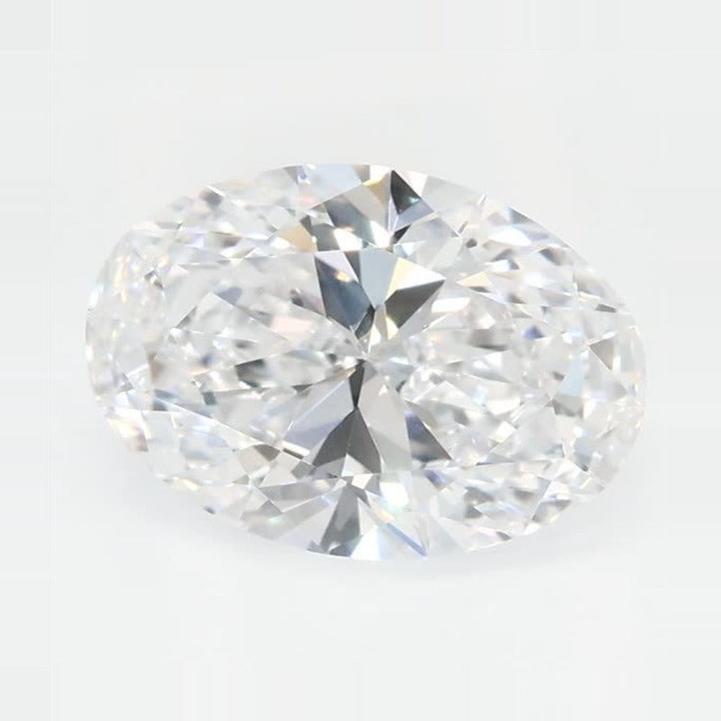 1.77 ct Lab-Grown Diamond – D VVS1 – Oval Cut – GCAL Certified — Sapphire Row · cut7
