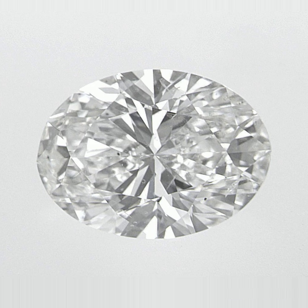 1.70 ct Natural Diamond – I SI2 – Oval Cut – GIA Certified — Sapphire Row · cut7